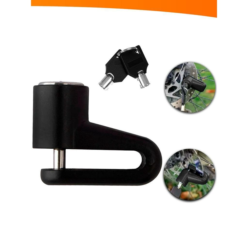 Cadeado Para Motos E Bicicletas Anti Furto Trava Disco De Freio Em Alumínio Xodocas Shop