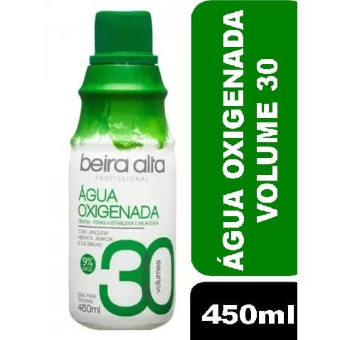 BEIRA ALTA Água Oxigenada Beira Alta Cremosa - 30 Volumes 450ml