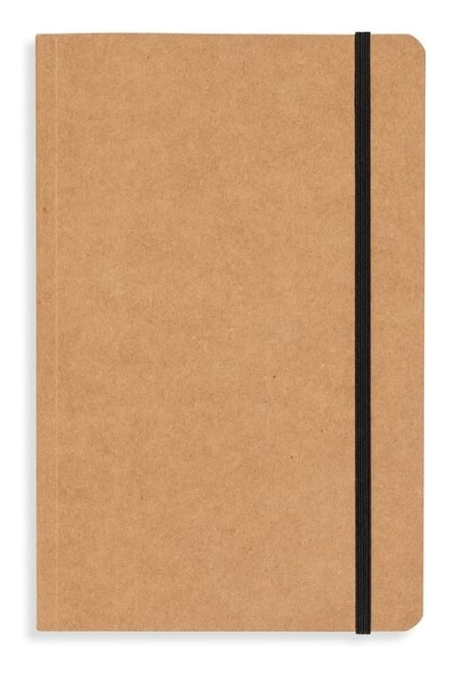 Caderno eco Capa 21x13,7cm  80 Folhas Sem Pauta Amareladas