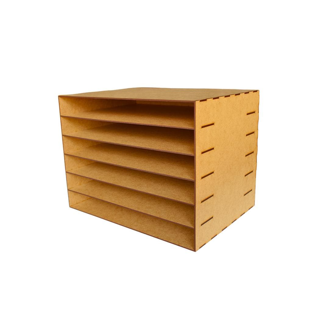 Organizador Mesa De Escritório Papel Sulfite A3 43x31 3mm cru