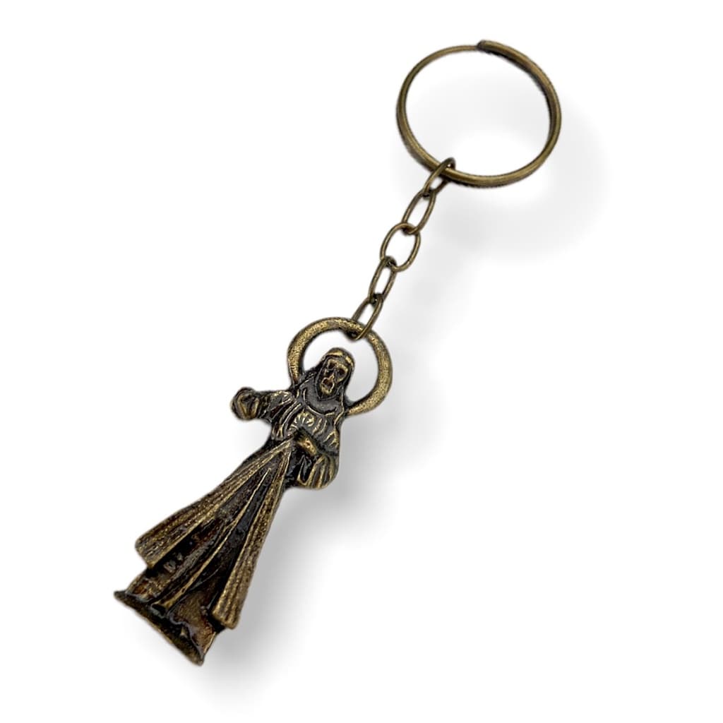 12 Chaveiros De Jesus Misericordioso Metal Zamak