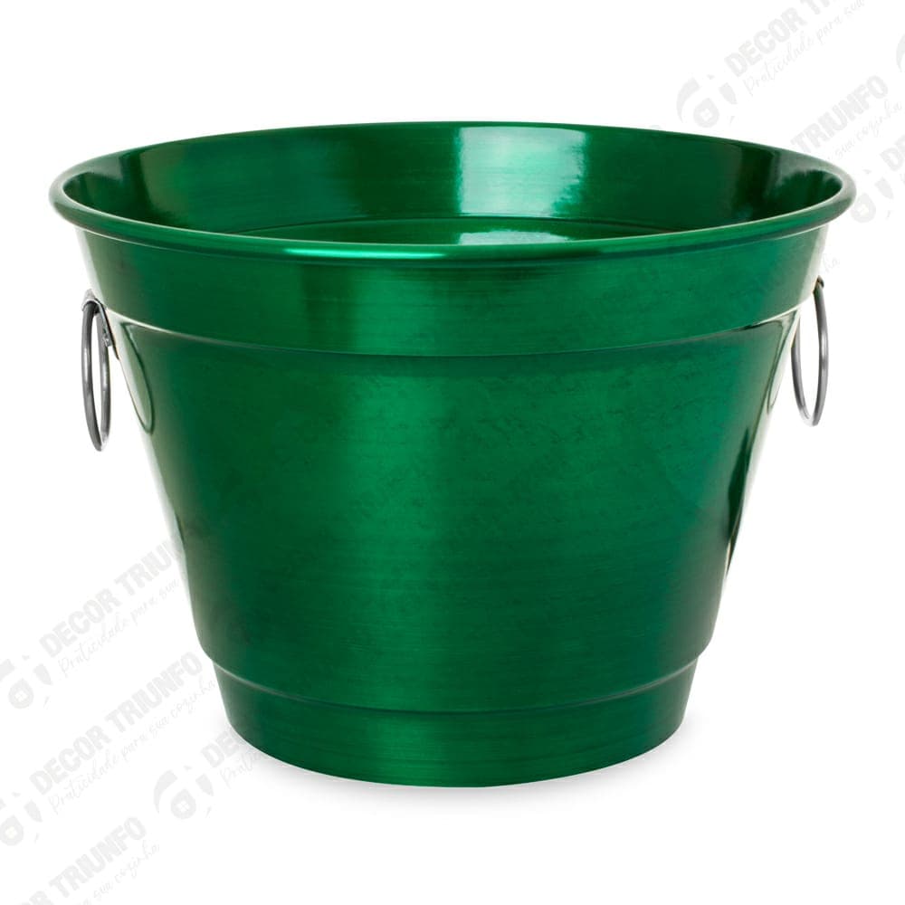 KIT COM 10 BALDE DE GELO PARA BEBIDAS DE ALUMINIO.