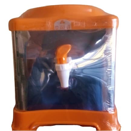 Bebedouro Suporte Inox CMA P/Galão  Laranja