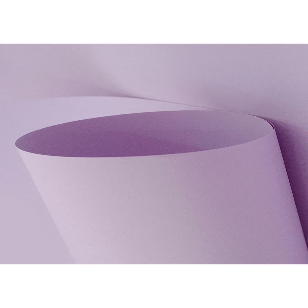 Papel Candy Plus A4 180g Framboesa 20 Folhas - Roxo Claro - Colorplus Colorido na Massa sem Vincos Brancos - Ideal par
