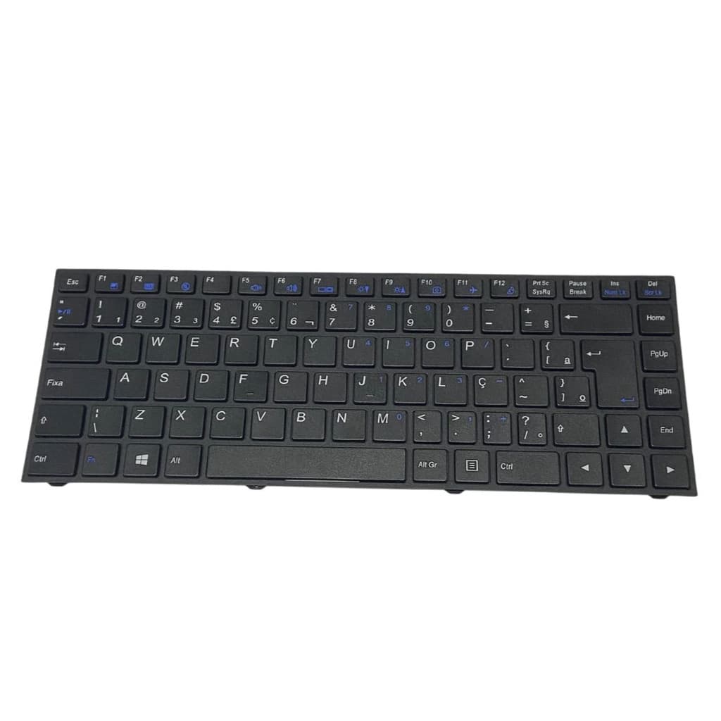 Teclado Compativel Cvm14c28pa-4301 Com Ç - Com Moldura