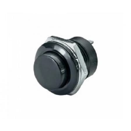 Kit 10 Peças - Chave Push Button Tipo Start - Bujão R13-507 Preta