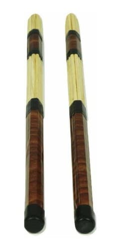 Baqueta Acústica Rods Jhamma Percussões O Par