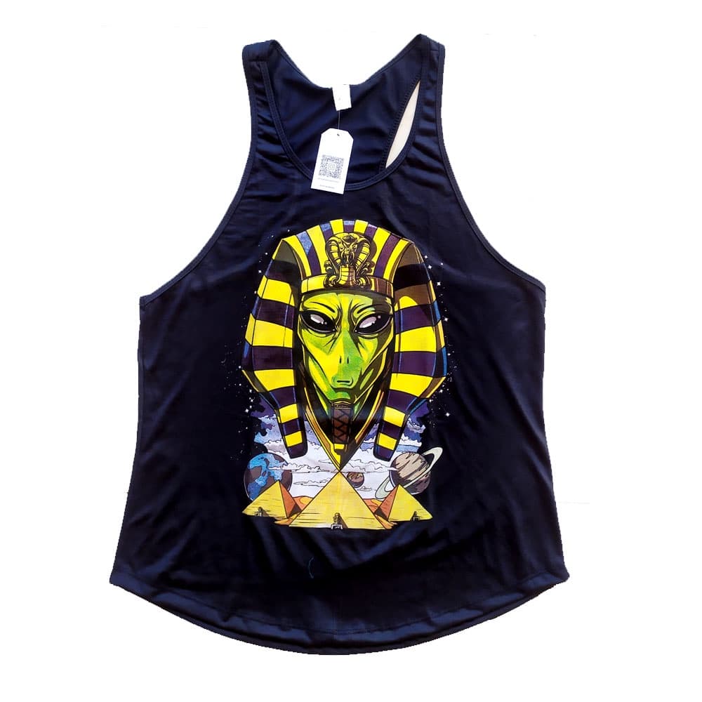 Regata de Academia Masculina Camiseta Alienígena ET Novidade!