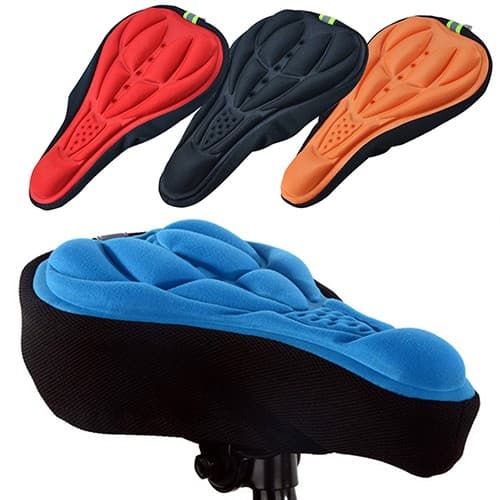 D39 Selim De Bicicleta Em Silicone Para Almofada De Gel Respirável Flexível