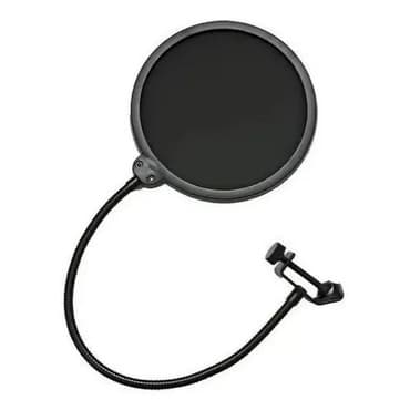 Filtro Pop Filter Dupla Camada Microfones Ps-01 Smart