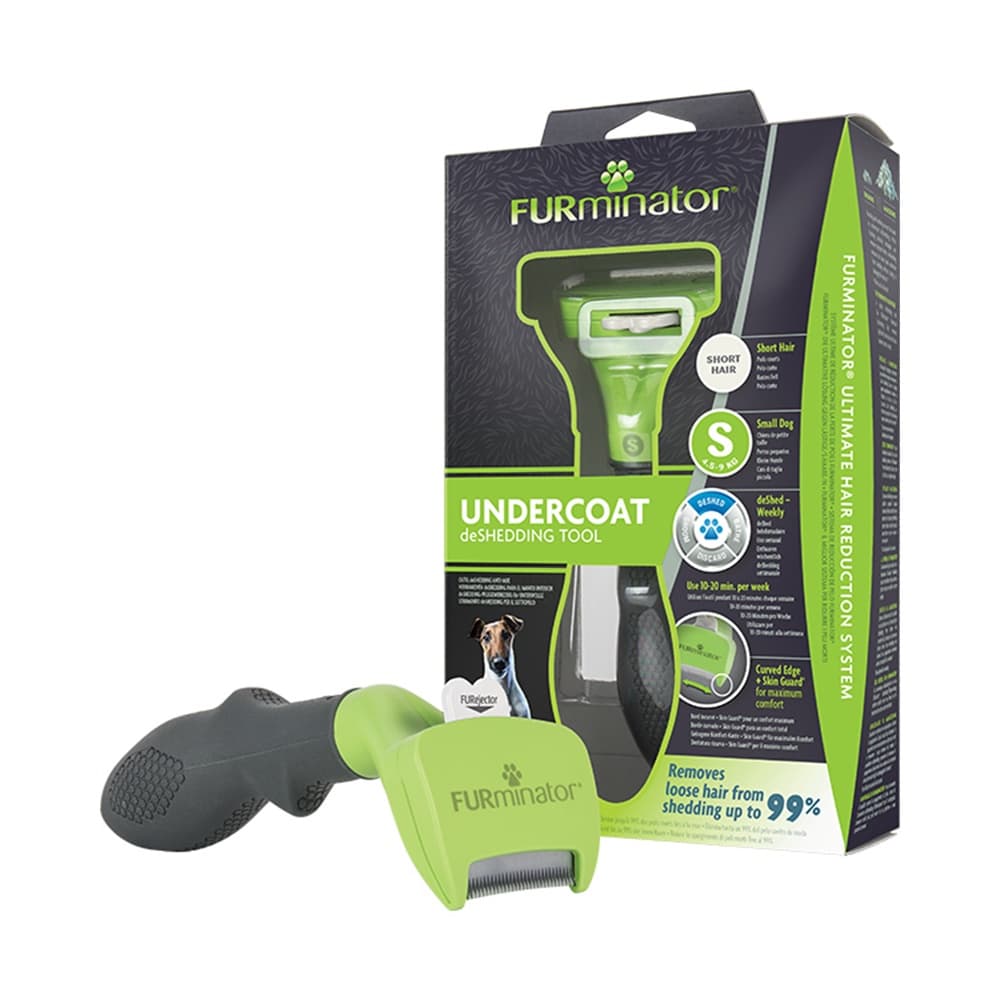 Rasqueadeira FURminator Para Cães Pequenos Pelo Curto