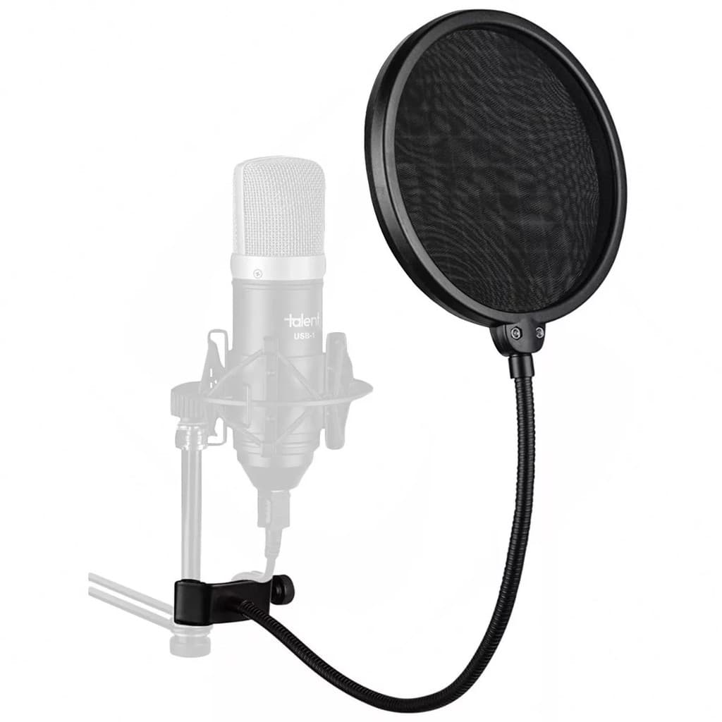 Pop Filter Anti Puff Para Microfone Condensador Studio GT649 Lorben