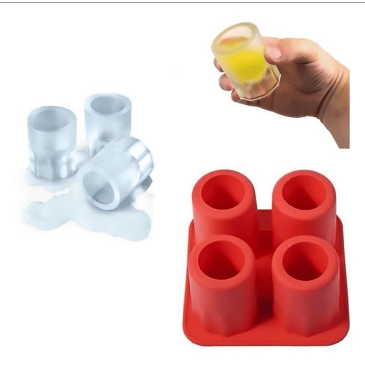 Forma De Gelo Copo De Shot forminha de gelo