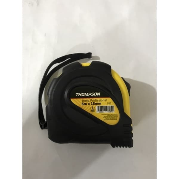 Trena Manual Emborrachada 5 Metros – Trena Thompson Profissional