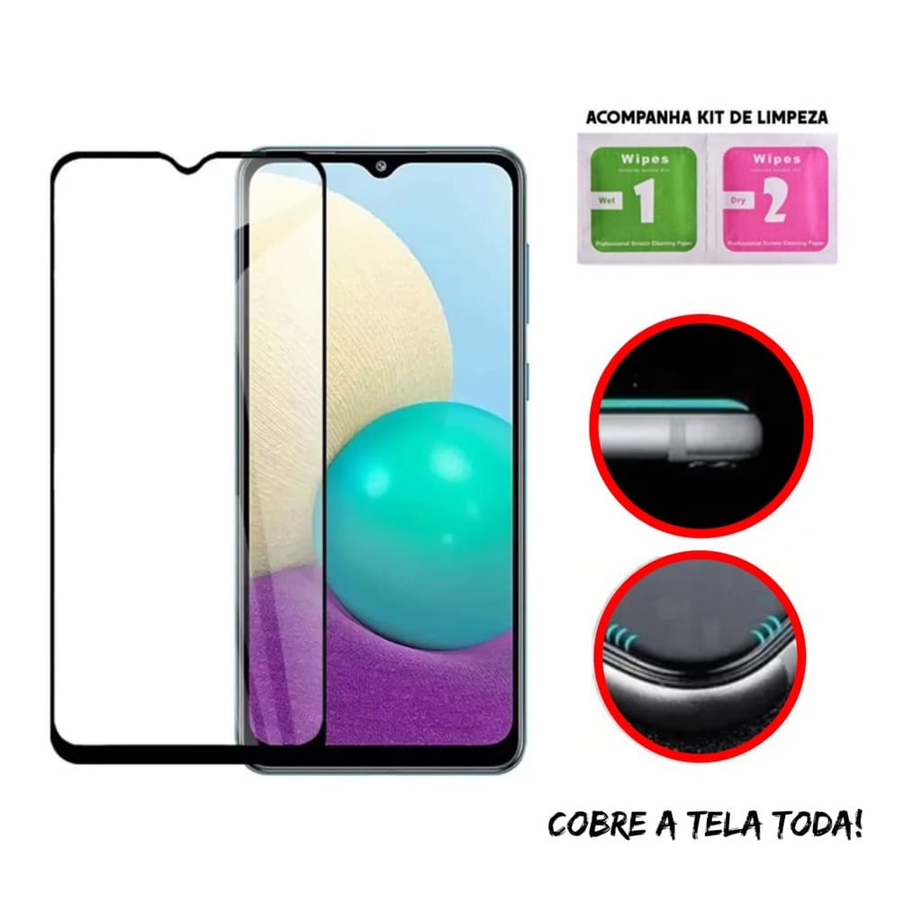 Película 3D de Vidro Temperado Para Samsung Galaxy A32 4G