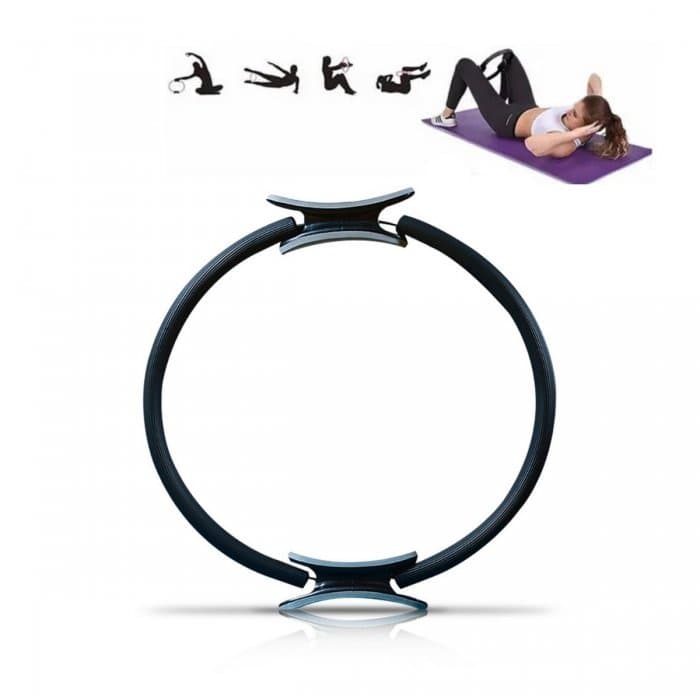Anel Tonificador Arco Pilates Yoga Flexível Fitness Treino Circulo Mágico Fisioterapia Reabilitação