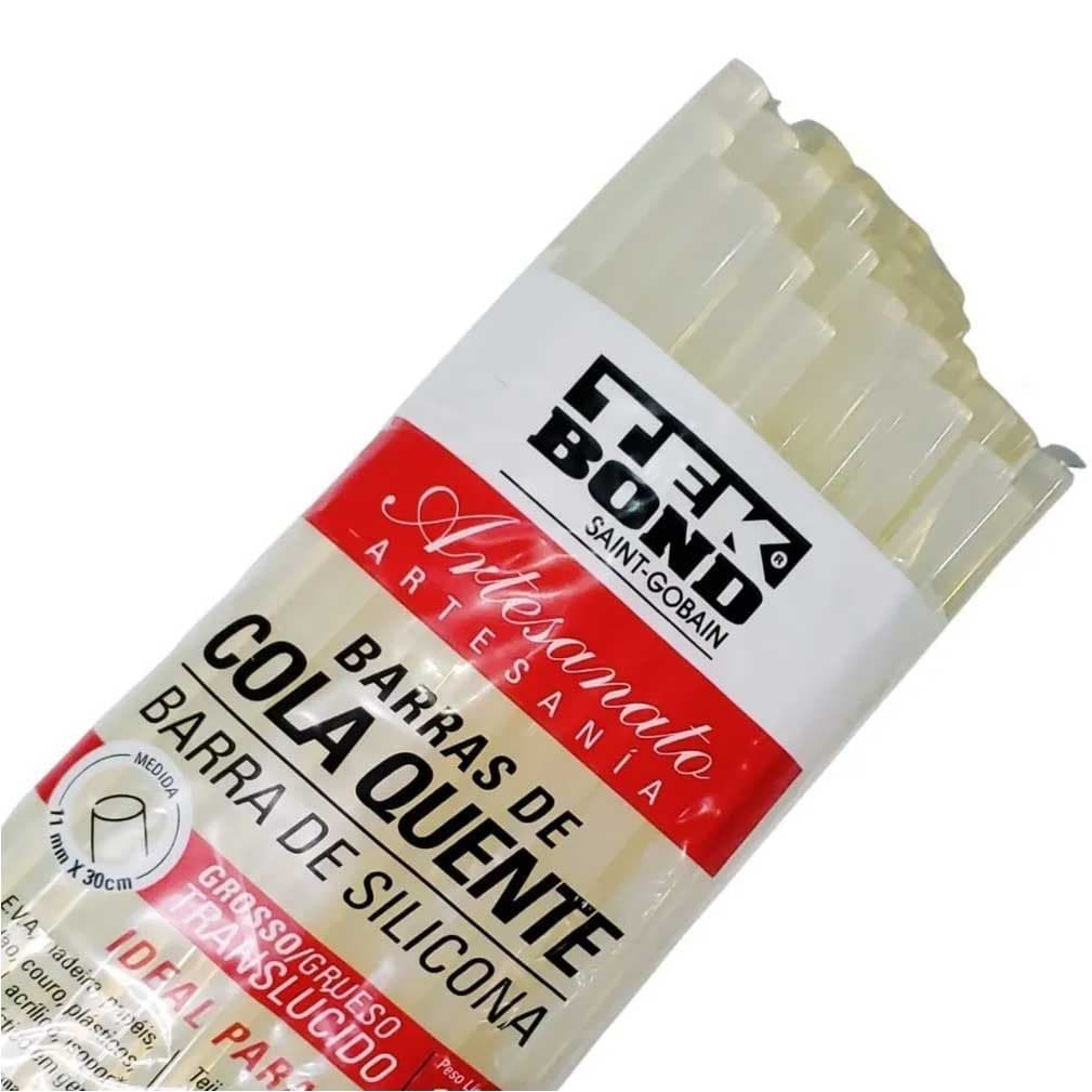 Cola Quente Bastão 11mm X 30cm Artesanato Tekbond