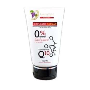 Bioplastia Capilar Progressiva Sem Formol Coenzima Q10 150 ml Resvera Vitta
