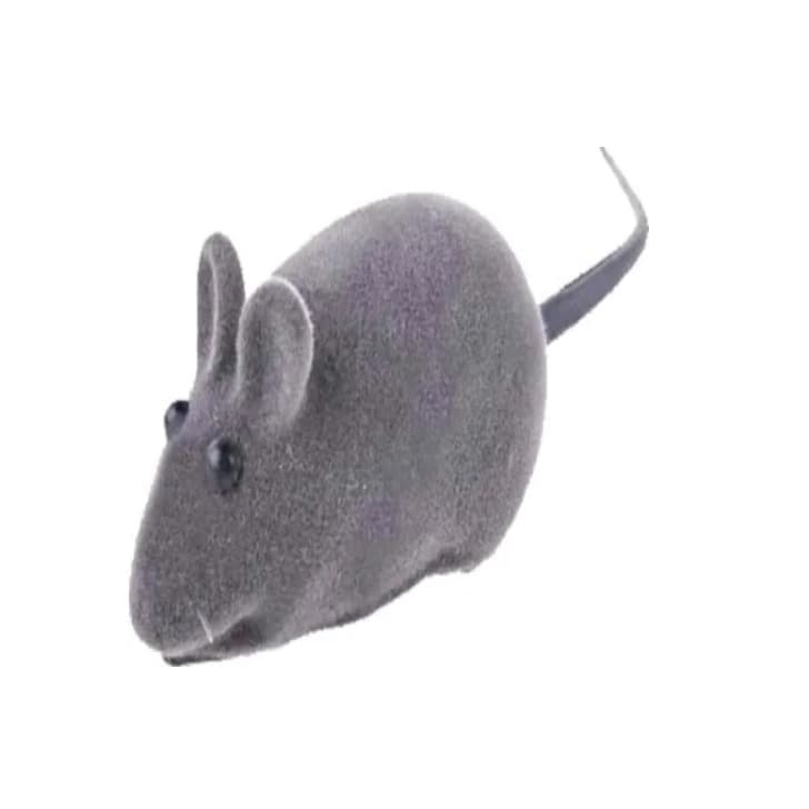 Brinquedo Gato Ratinho Rato Real Mouse com Apito Pet