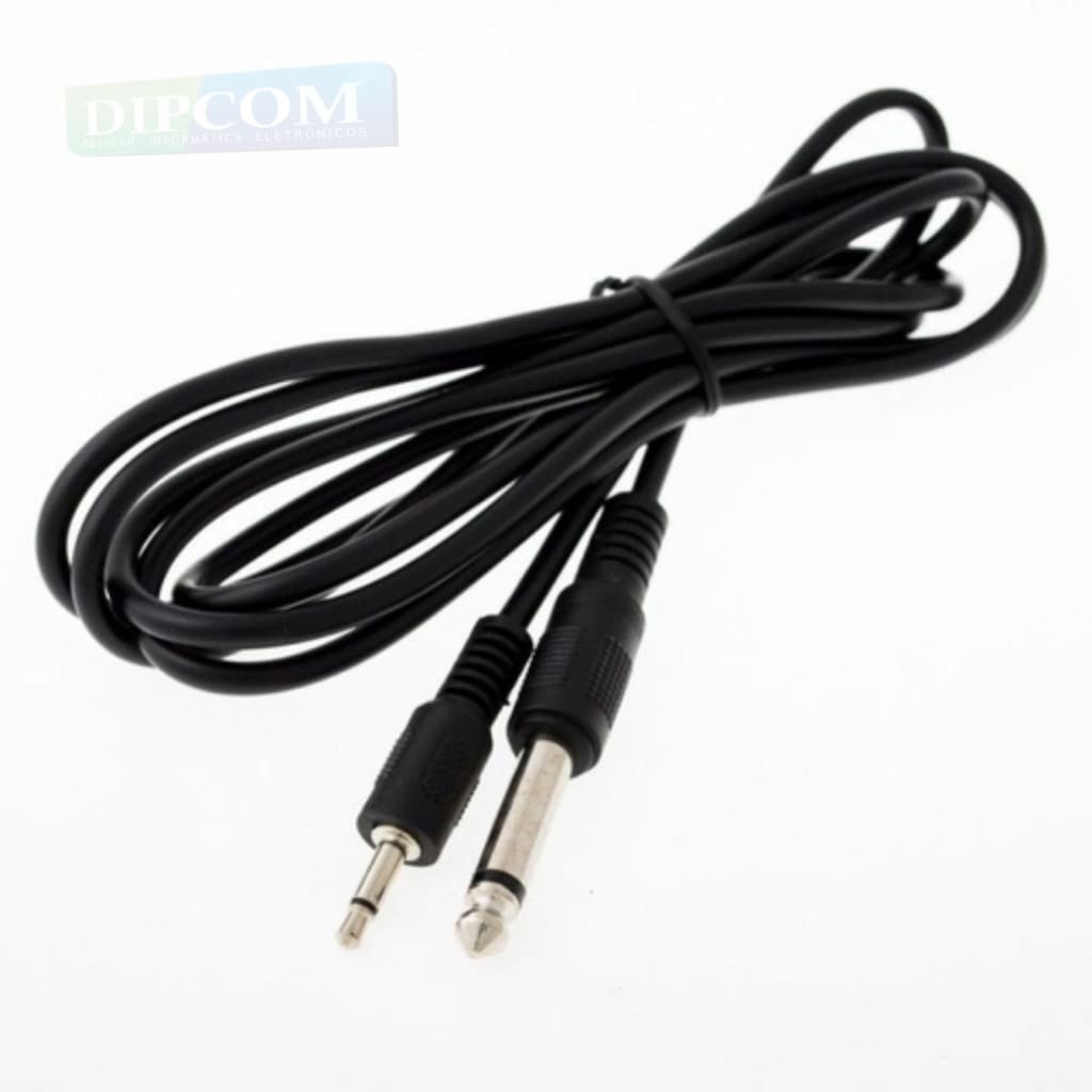 Cabo P2 x P10 | Cabo P2 Estéreo X Cabo P10 Estéreo