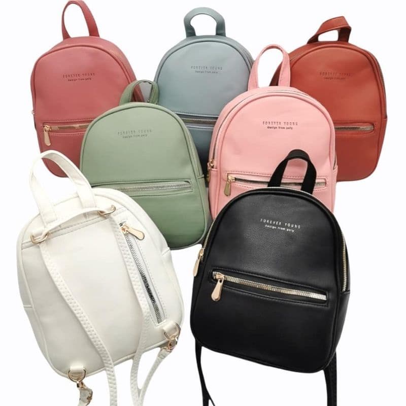 Forever Young Feminina Mochila Feminina Mochila Bolsa de Ombro