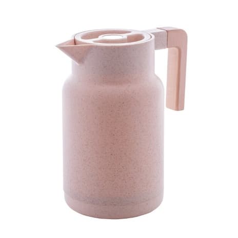 Garrafa Térmica de Bambu e Organic Bege 1L