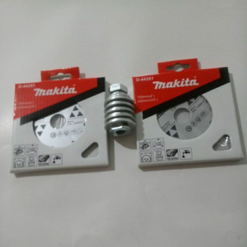 ADAPTADOR mult disco para esmerilhadeira cortar parede com 2 disco corte Makita