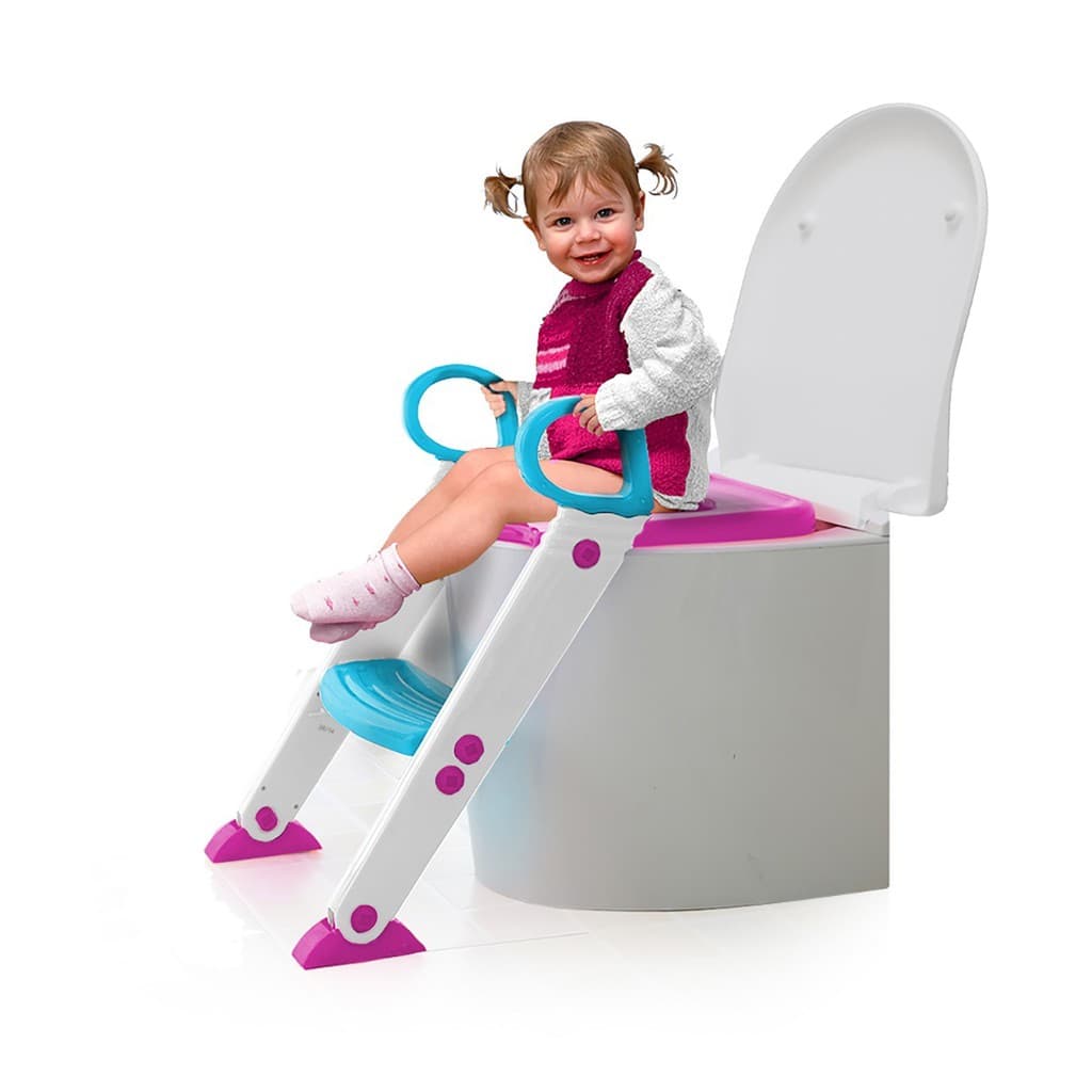 Assento Com Redutor Escada Trono Infantil Vaso Sanitário Top