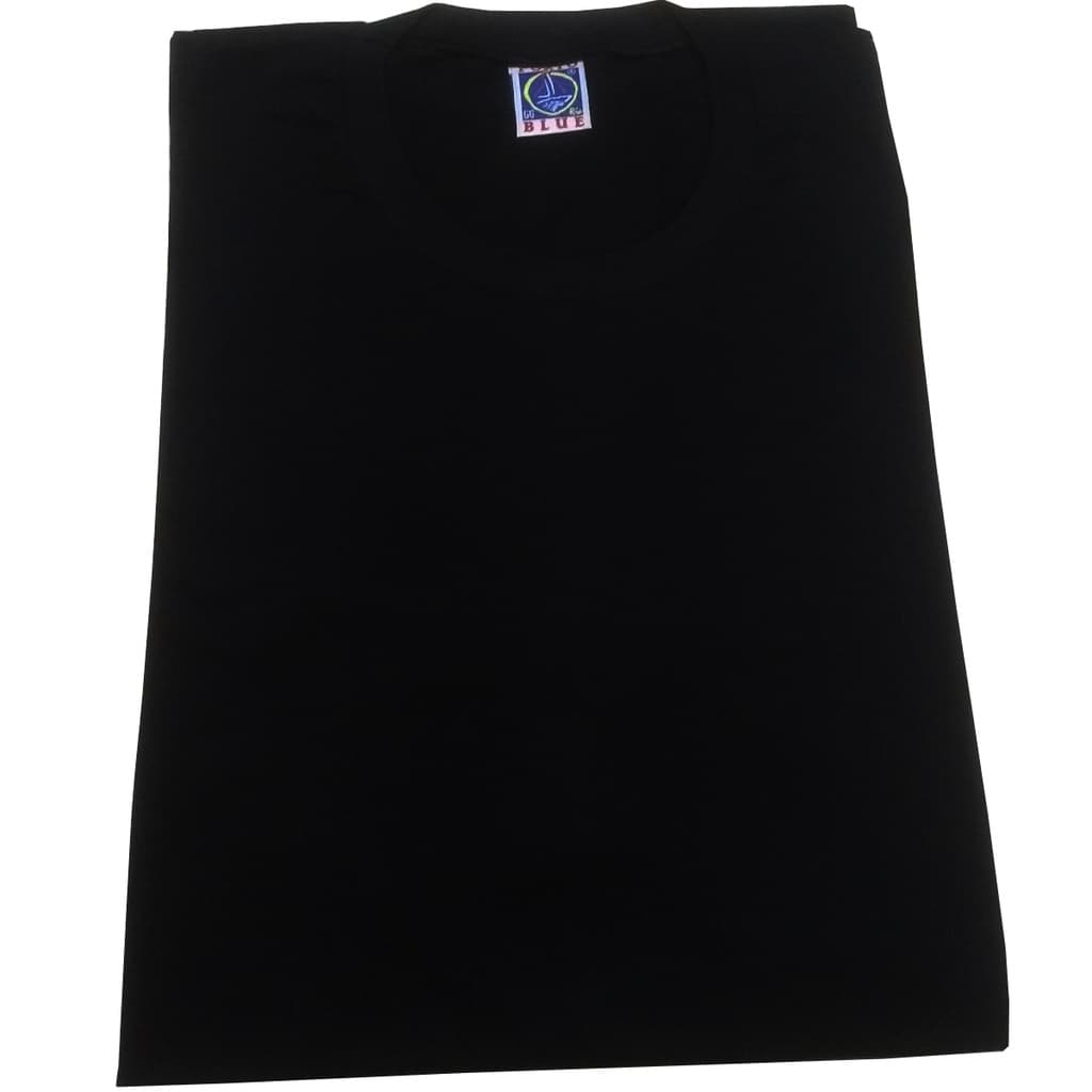 Camiseta Preta Masculina Logo Algodão Estampas Lisa Empresa Manga Curta