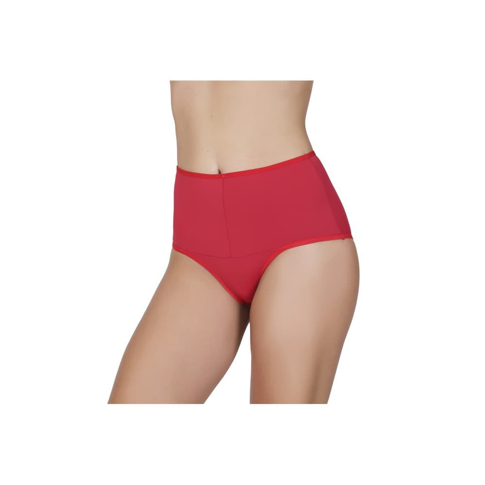 Calcinha Cós Alto Modeladora Em Microfibra Luxo Calcinhas Confortáveis Calçola M G GG