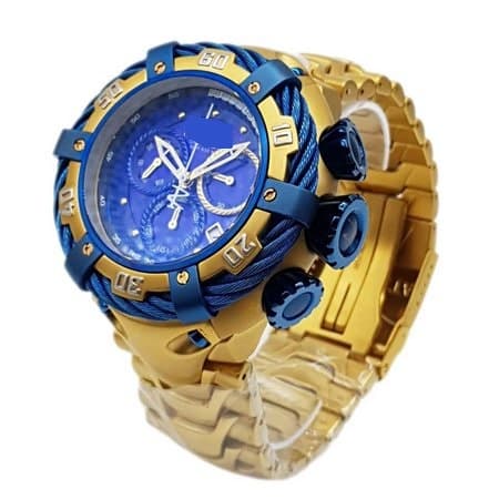 Relógio Thunderboolt Dourado Promoção