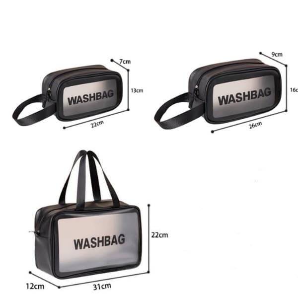 Necessaire Transparente para Maquiagem VENDIDO POR UNIDADE