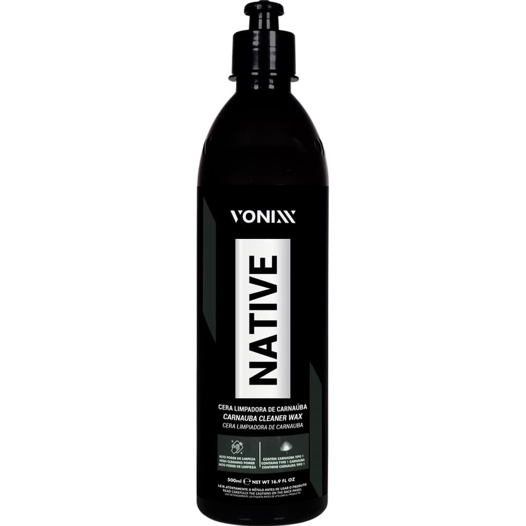Native Cleaner Wax 500ml Vonixx Cera Limpadora de Carnaúna Tipo 1