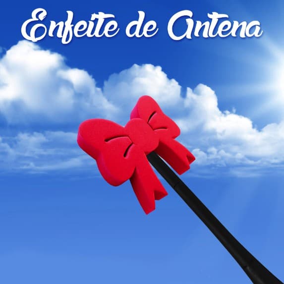 Enfeite de Antena Laço Minnie Pingente Carro Topper Automotivo Modelos Mãe Namorada Presente Carro