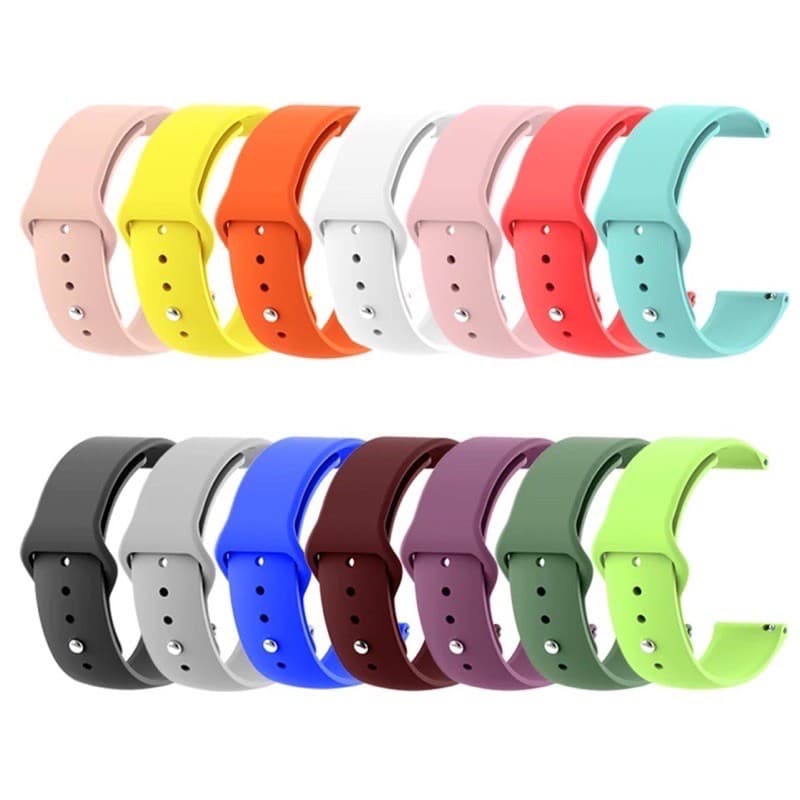 Pulseira de Silicone Para Smartwatch Encaixe Universal 20mm de Colmi P8 20mm Pulseira Para Smartwatch