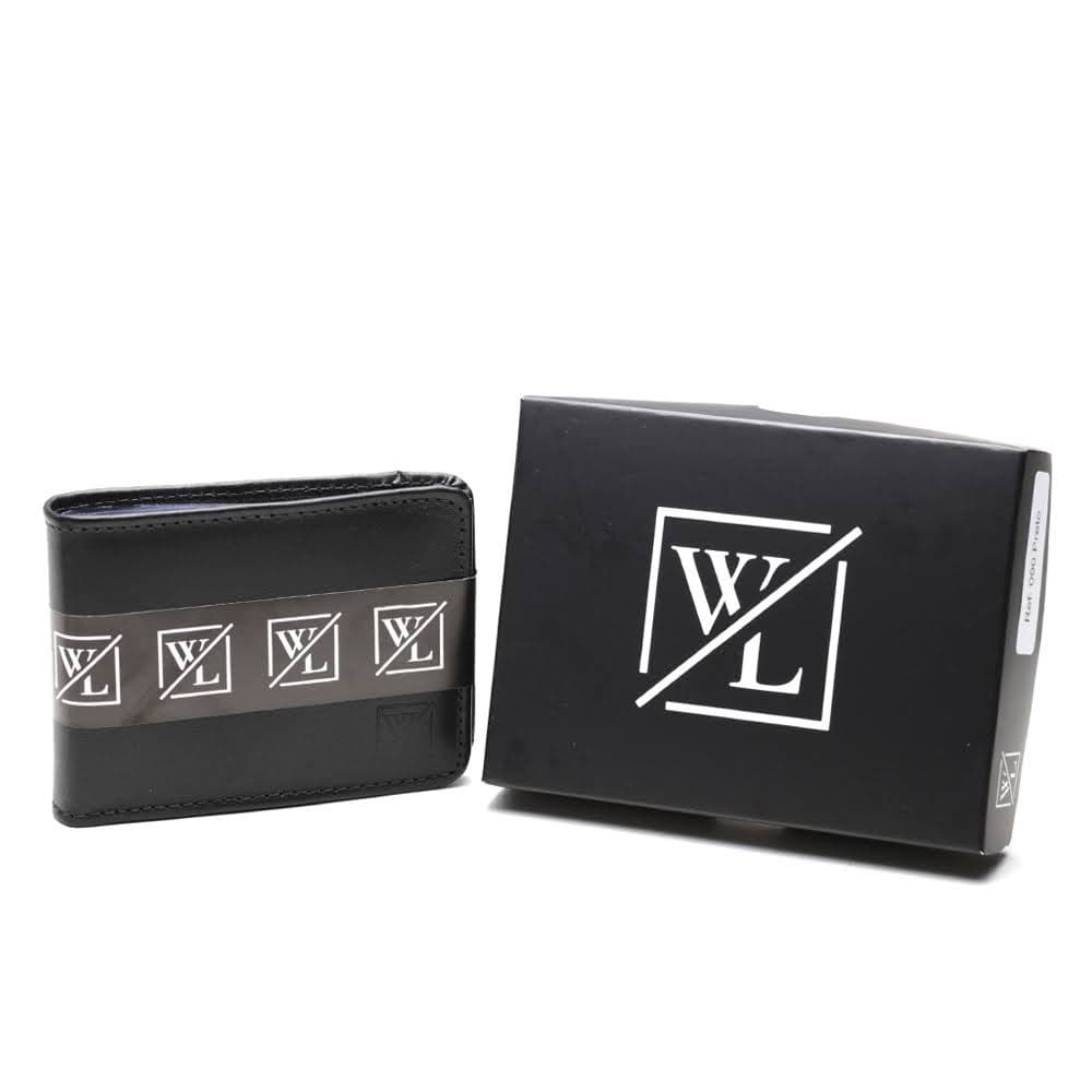Carteira Masculina Couro Legitimo Slim Elegante Pequena com Bolso Externo Porta Cartão Lançamento