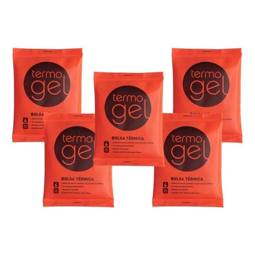 5x Bolsas Gel Térmica Para Compressa Quente E Fria P/ Dores Cólicas Crônicas Pequena
