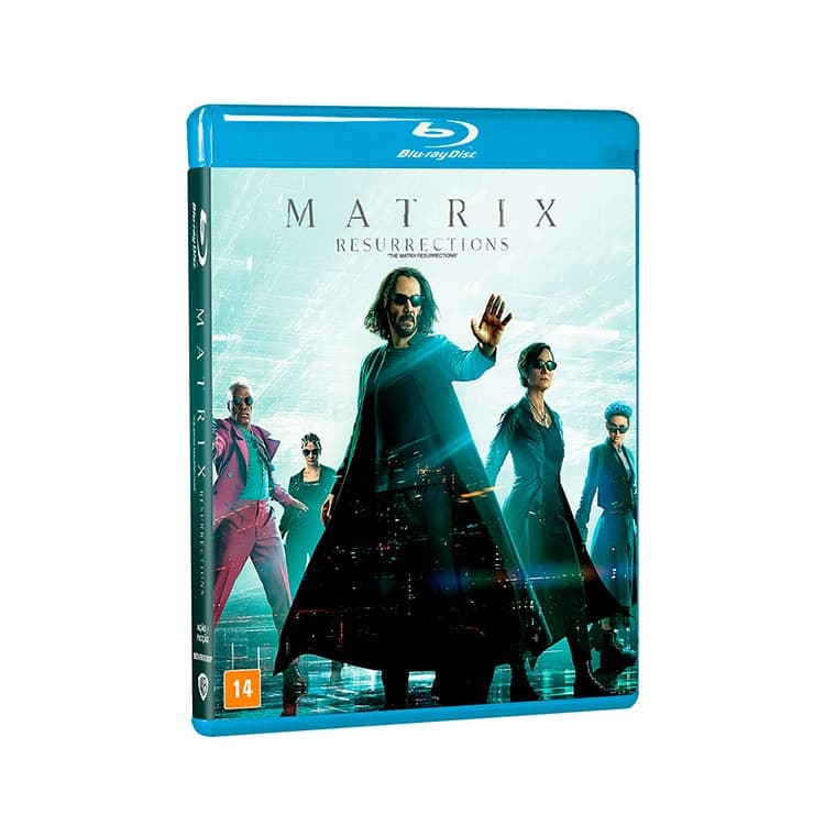 Blu-ray Matrix 4 Resurrections - Original Lacrado