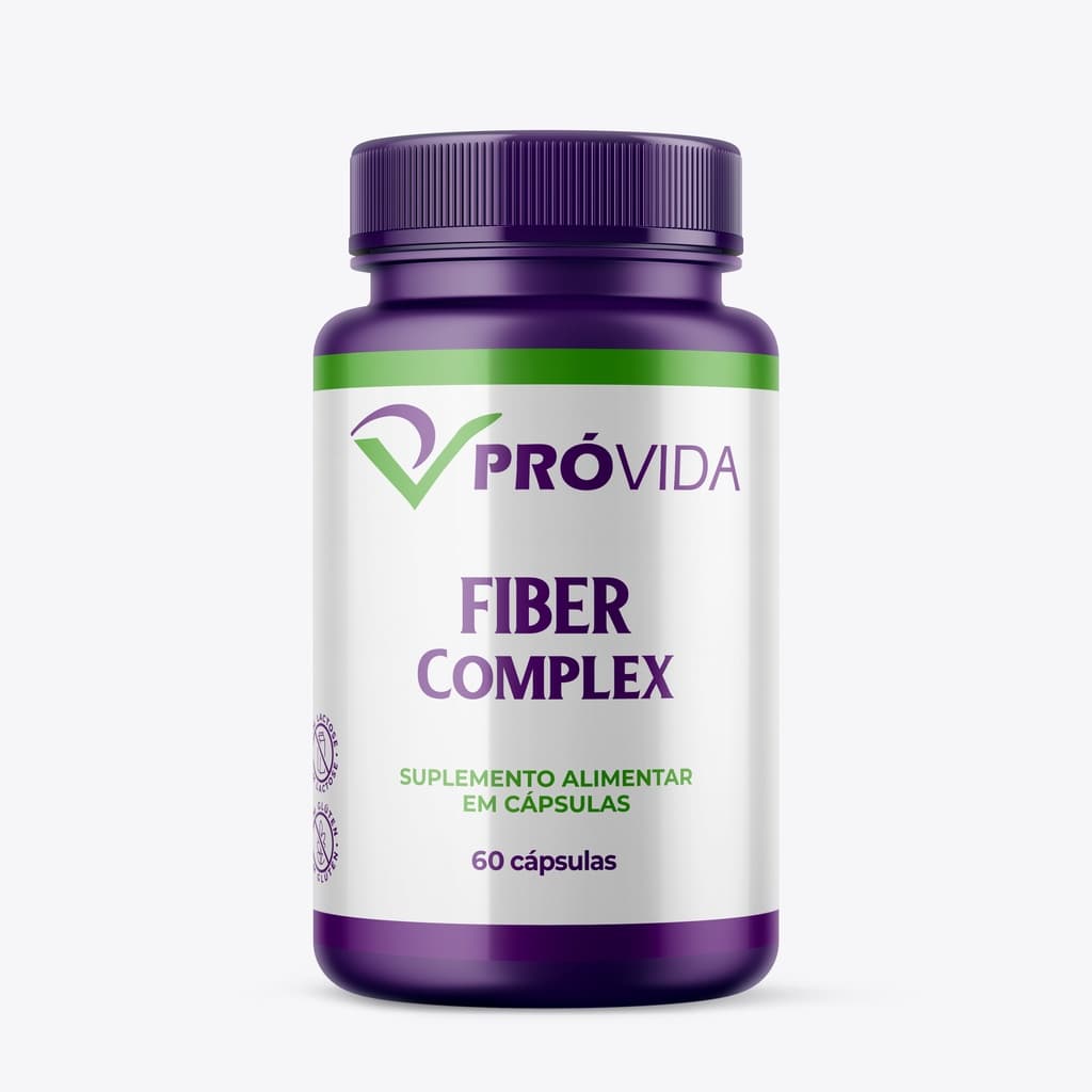 Fiber Complex 60 Cápsulas Suplemento Alimentar em Cápsulas Para o DIa a Dia