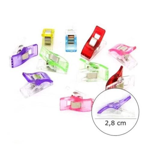Prendedor De Tecido Pequeno Clips Tecido Patchwork