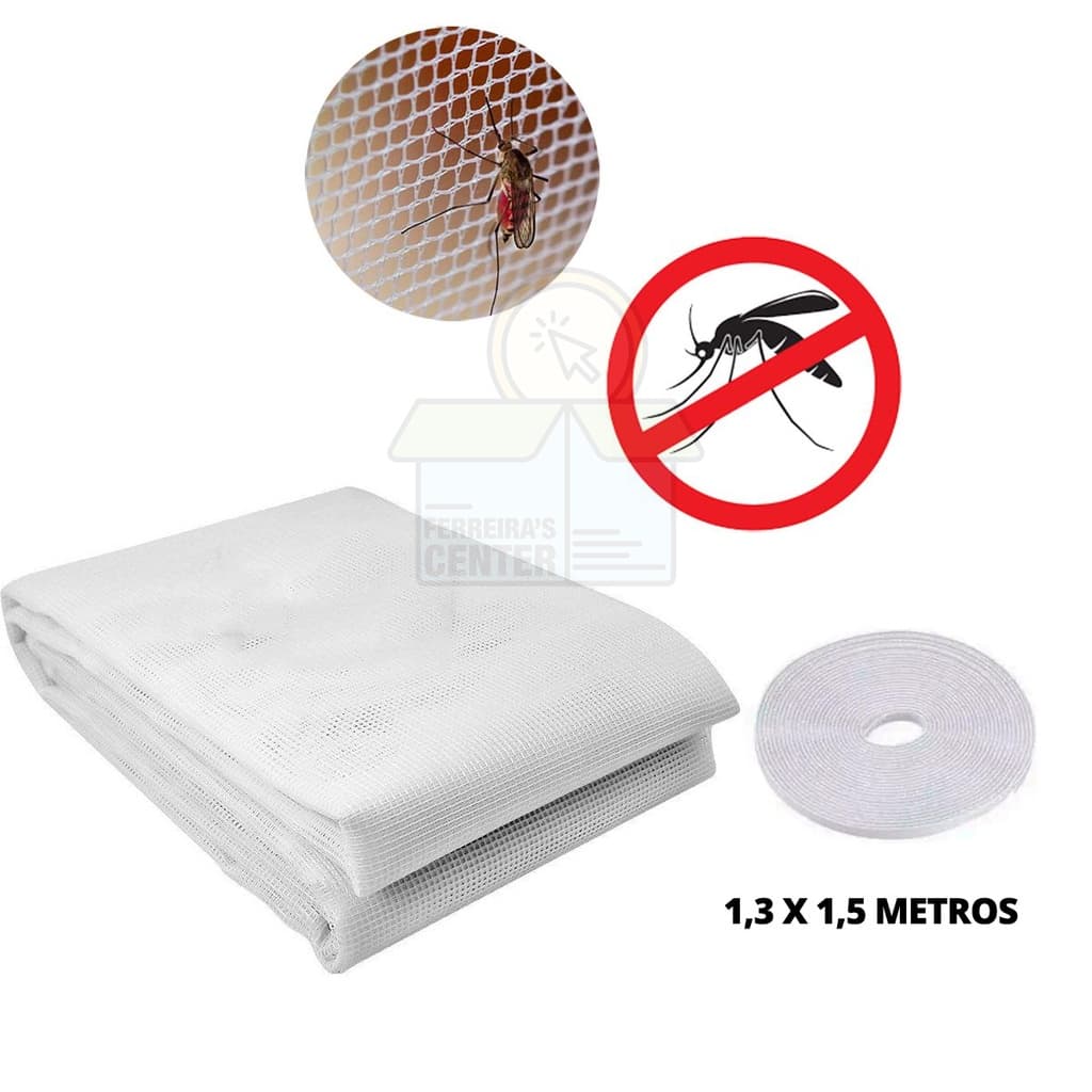 Tela Mosquiteira Janela Anti-inseto Mosquito 150x180 + Fita