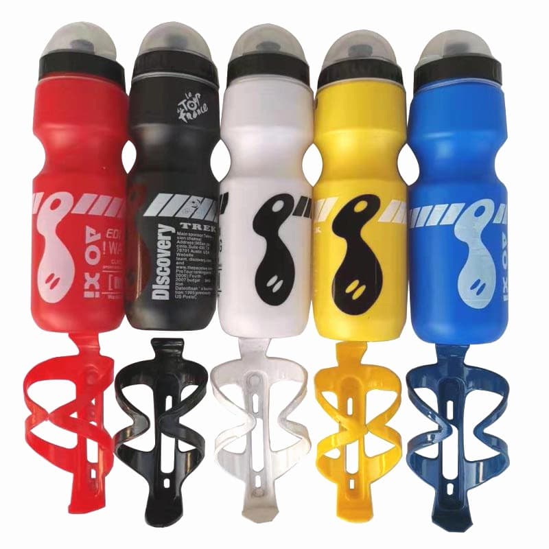 【Bottle + Bottle Holder】 750ML Waterbottle Mountain Bike Bicycle Cycling Kettle