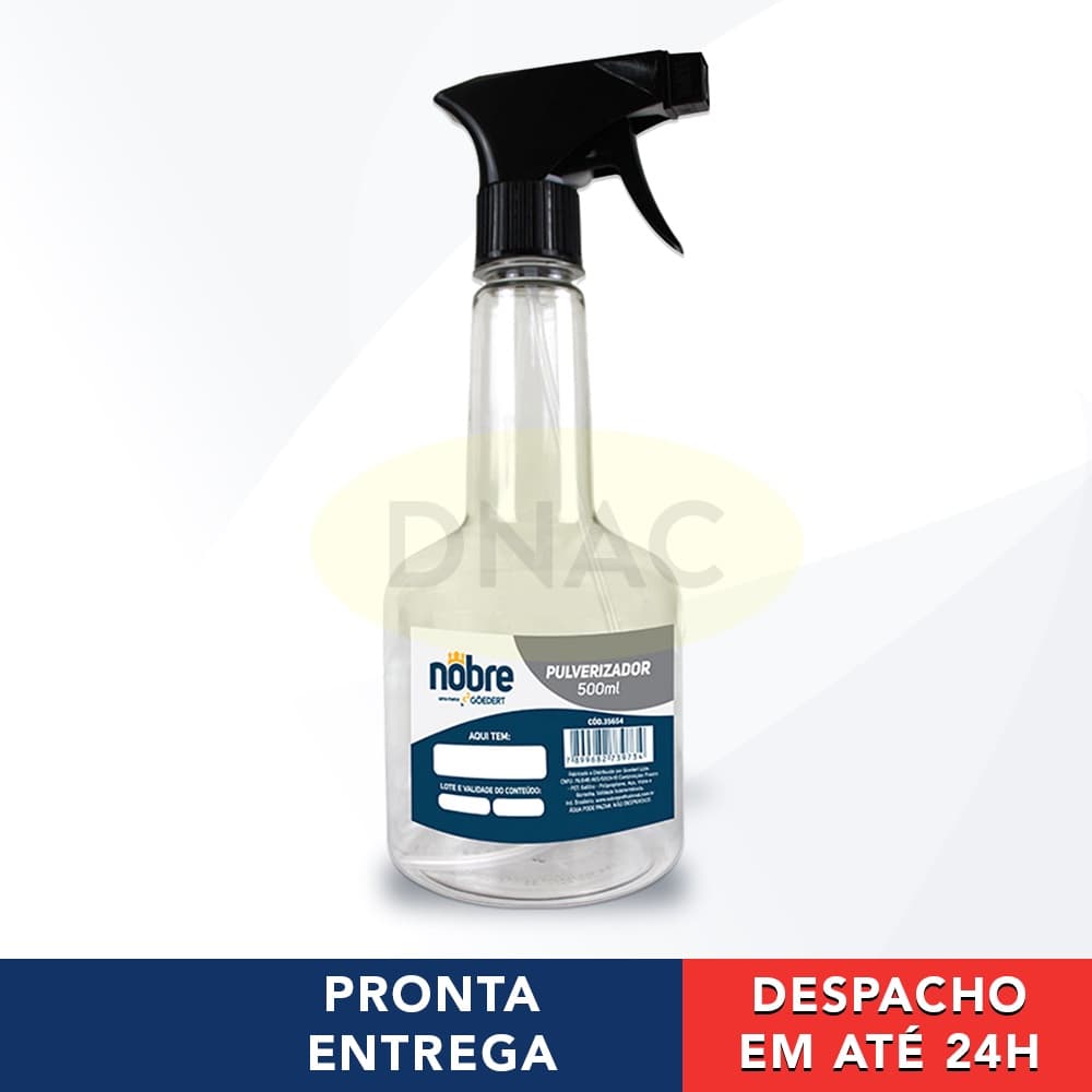 Borrifador Pulverizador Spray De Gatilho Manual 500ml Frasco Garrafa Pet