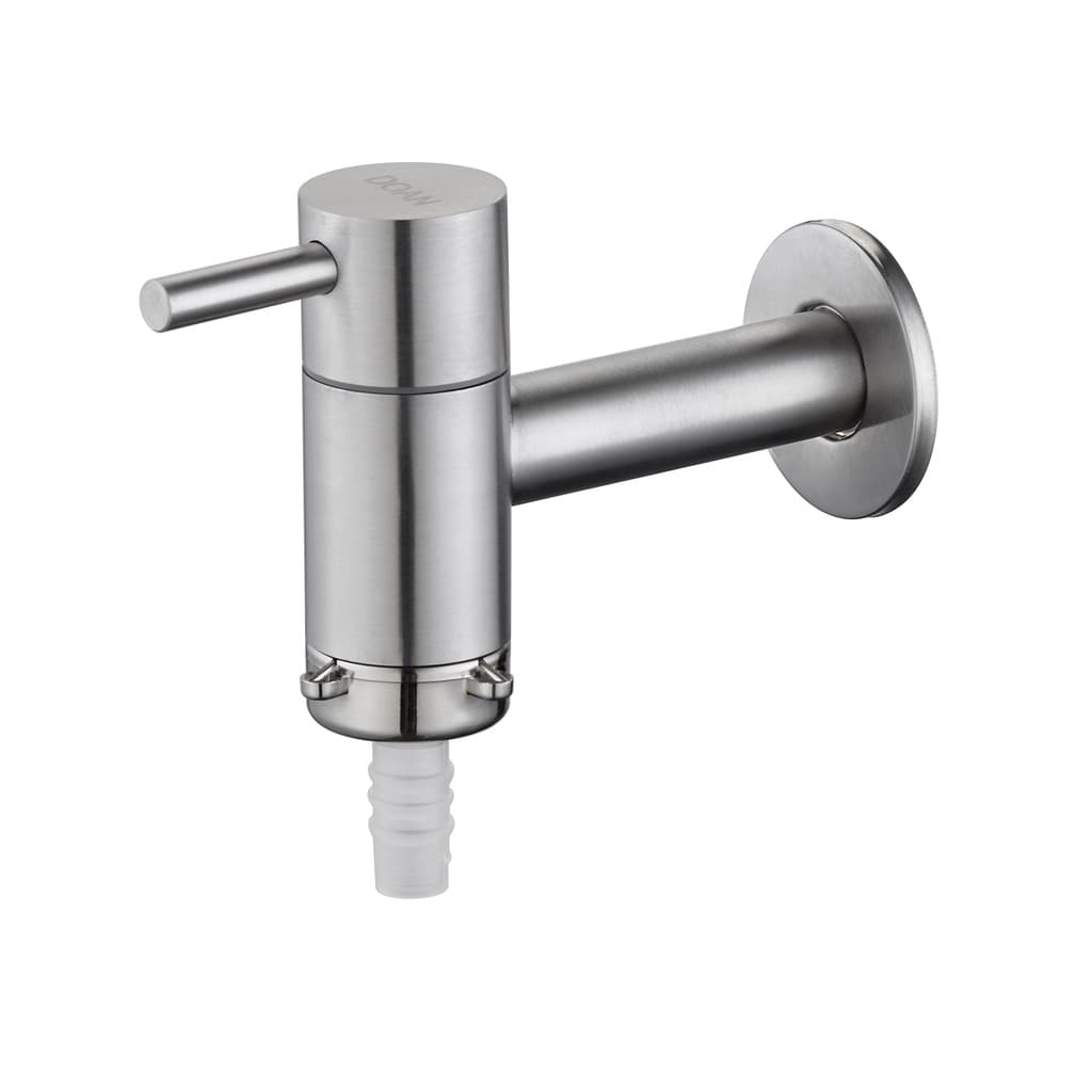 Torneira Inox c/ Bico p/ Mangueira Jardim/Tanque Link NOX11