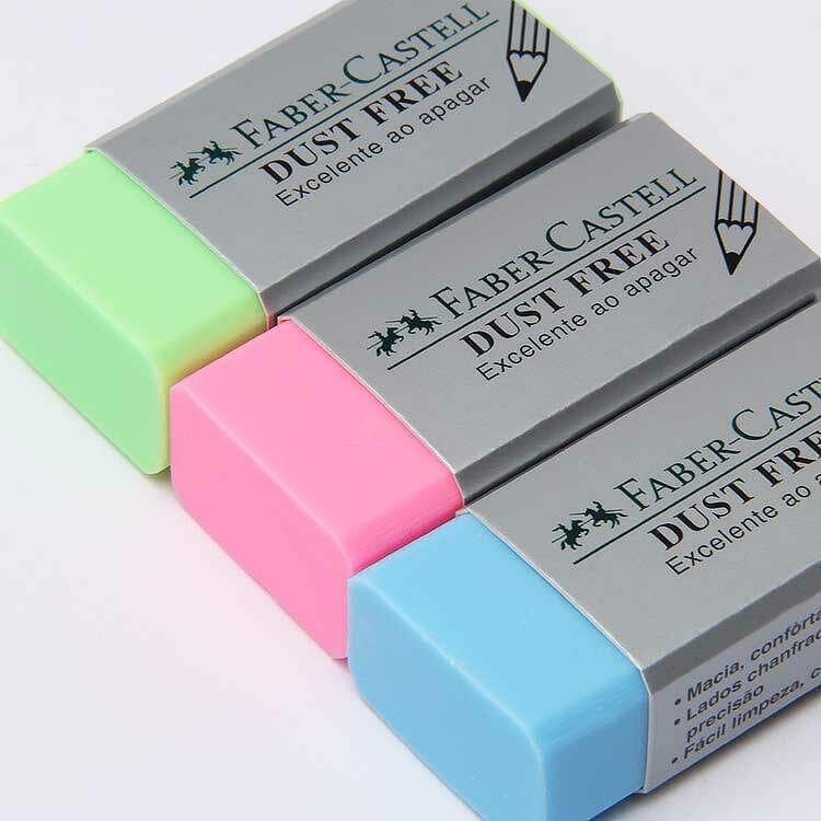 Borracha Dust Free Colors - Faber-Castell