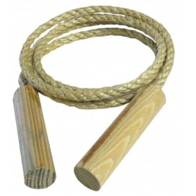 Corda De Pular Sisal 1,60m Infantil Brinquedo Prenda C/ 15 un