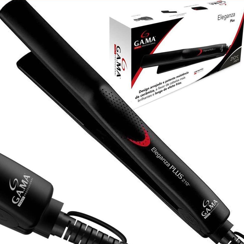 Prancha Alisadora Gama Italy Eleganza Plus 210°C Bivolt - Original