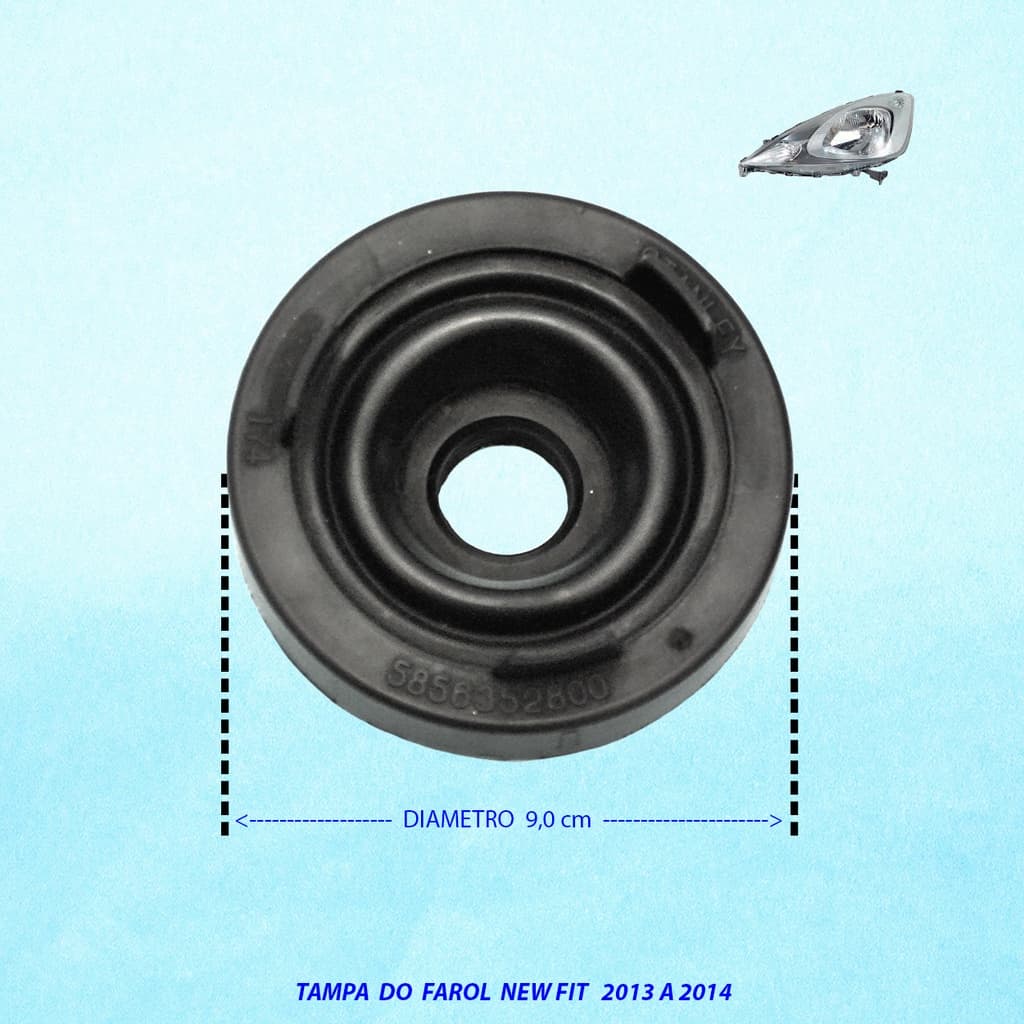 Borracha Tampa Farol New Fit 2013 2017 Original