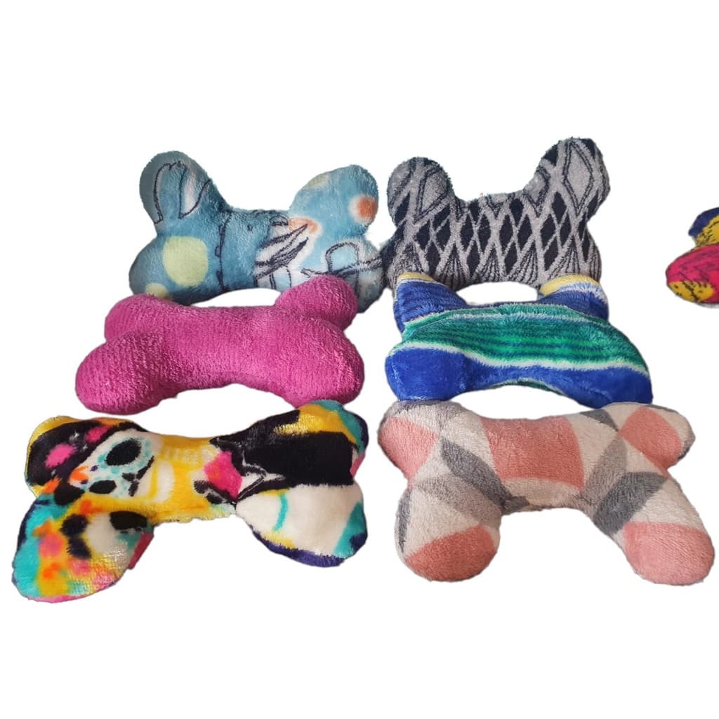 KIT 2 OSSINHO DE PANO BRINQUEDOS PARA PET