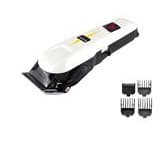 Maquina De Cortar Cabelo Barba S/Fio 5W Kemei Km-809A Bivolt